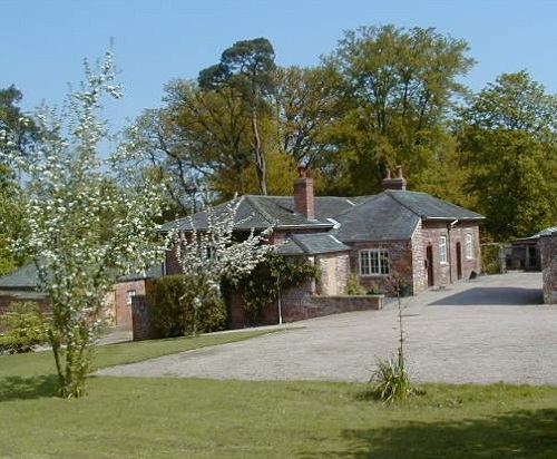 The Coach House beside the hall